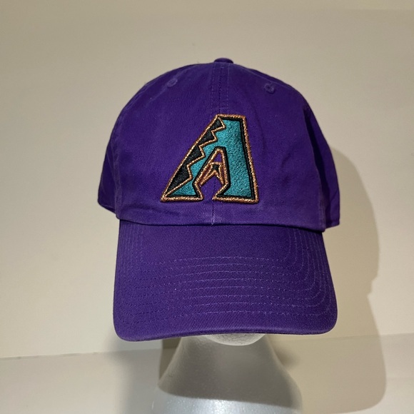 Arizona Diamondbacks Hat Cap '47 Brand XL Purple Casual MLB Baseball Hat Cap - Picture 10 of 11